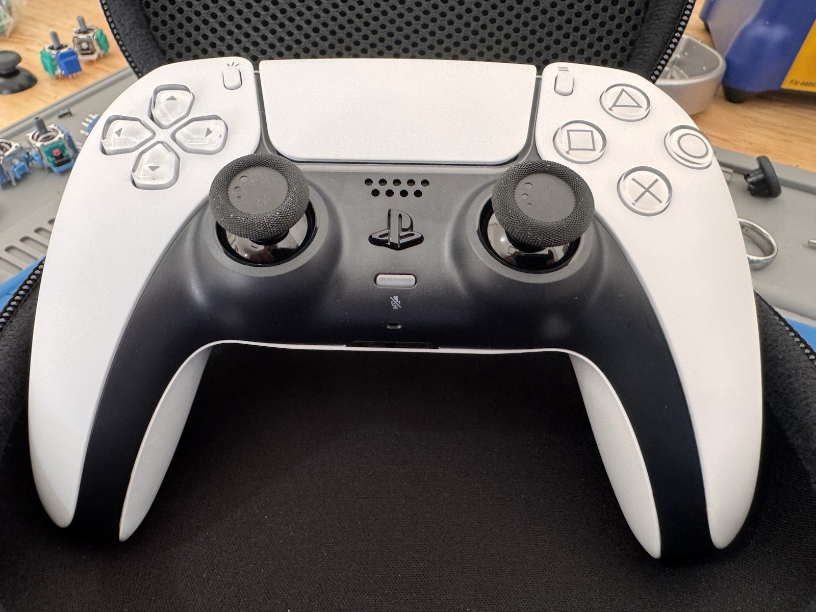 PlayStation 5 PS5 DualSense JT13 Adjustable K-Silver TMR Joysticks White BDM-060