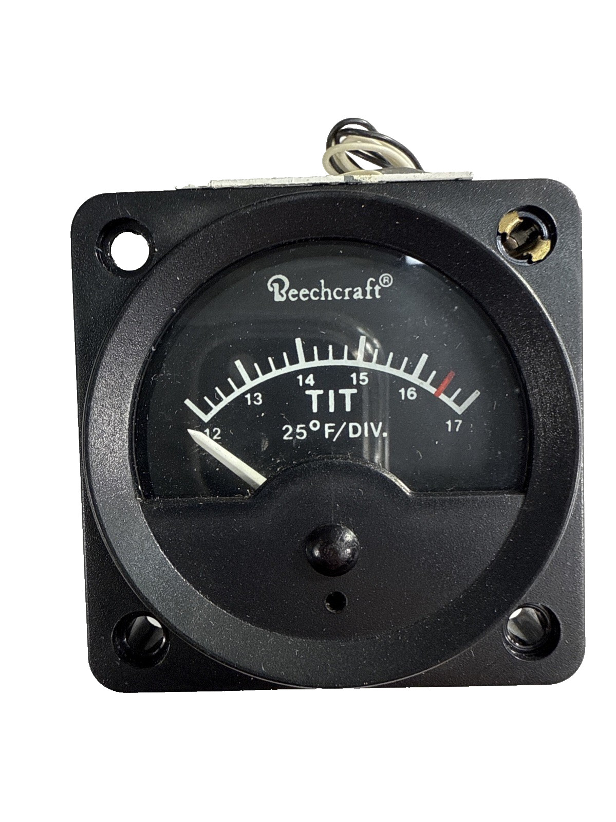 Beechcraft TIT Indicator Gauge 45909 Alcor Mixture Indicator