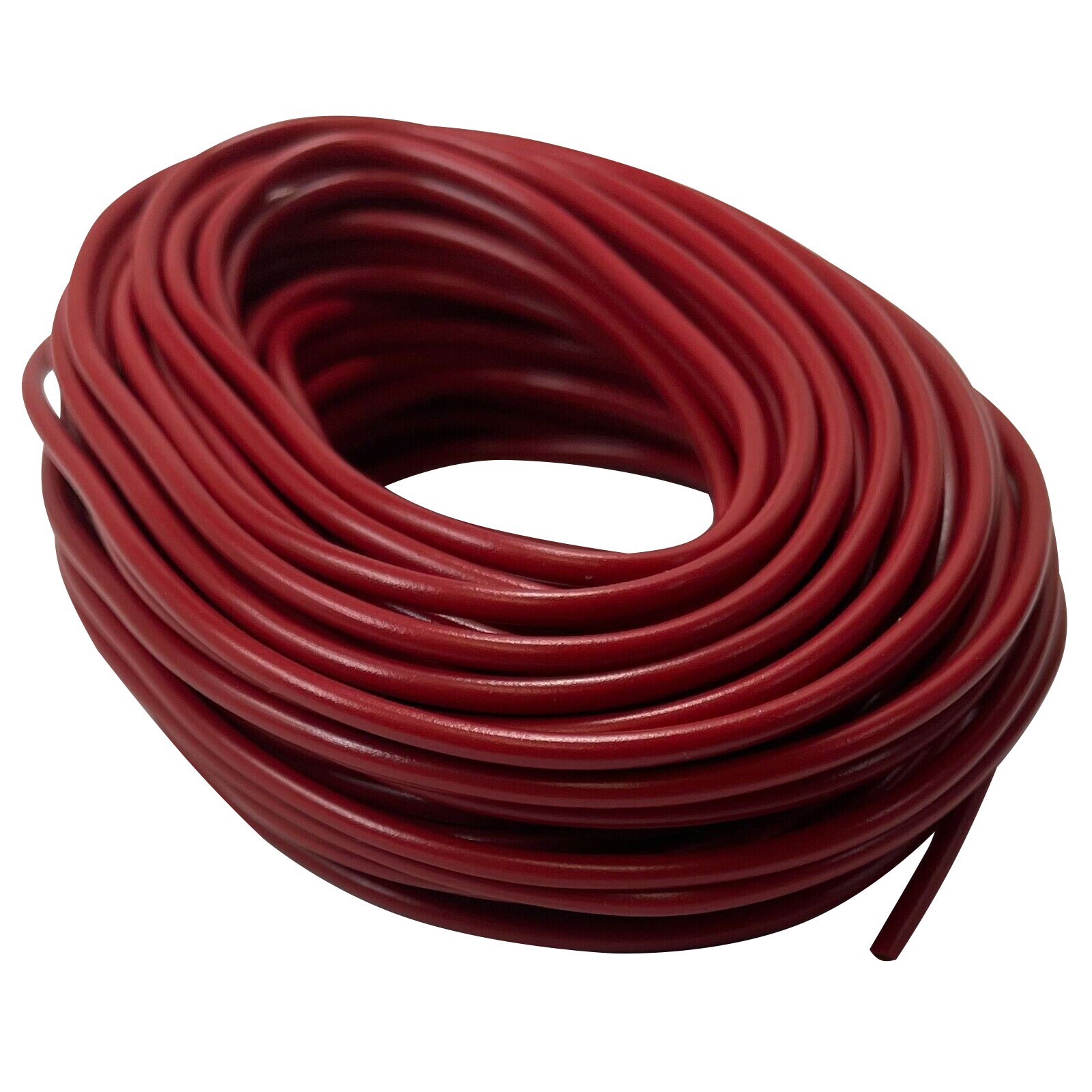 2 Pack of Red Primary Wire 18 AWG Gauge 45' FT Stranded Copper - Made In USA