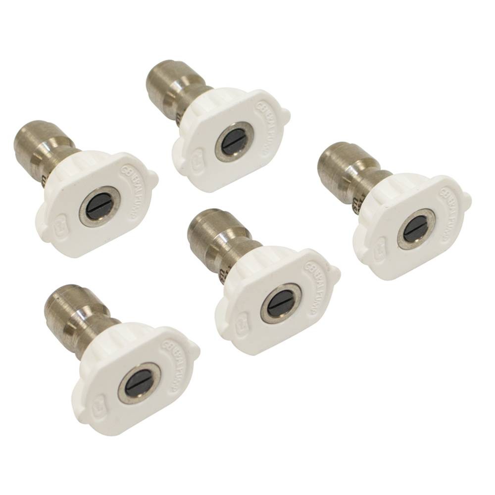 Spray Nozzle Set / 3.5 Size, White, 5 Pack 758-099