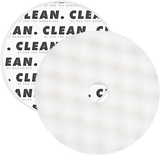 Waffle Foam Jeweling Pad – 5 inch, White, Finishing Pad for Final Size: 5 inch