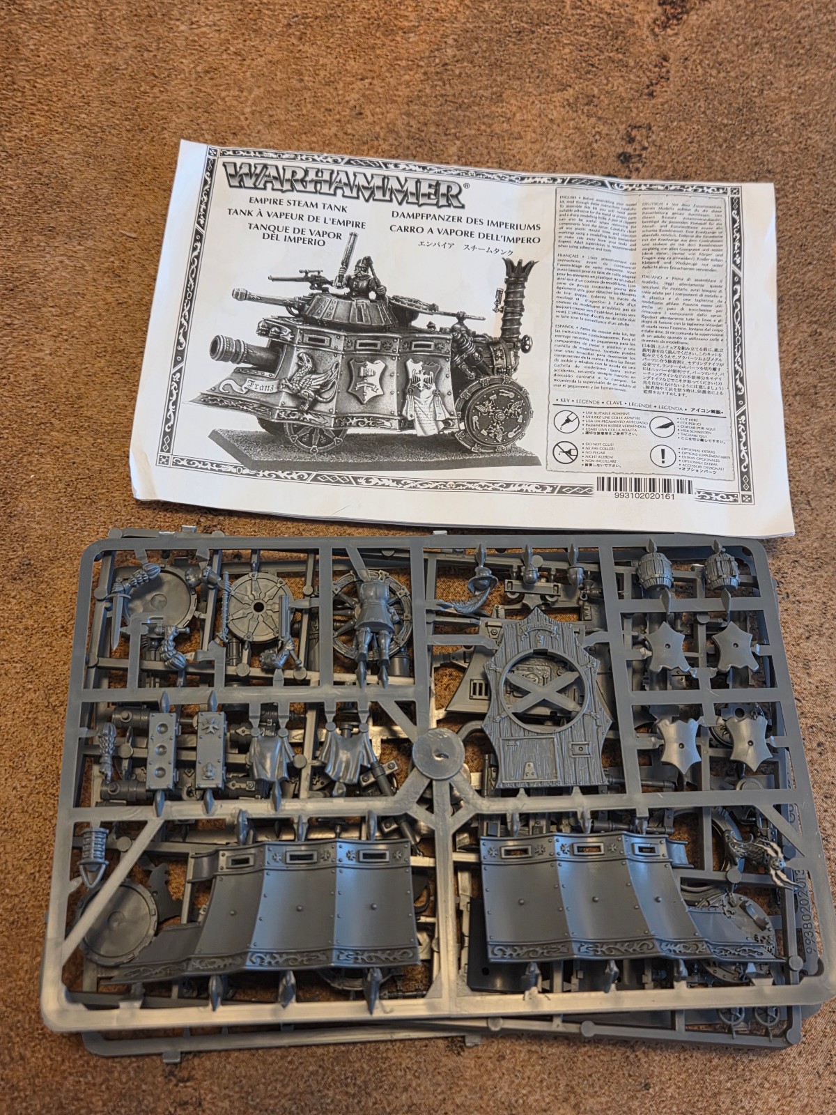 260809 - Empire Steam Tank - Warhammer Old World - AoS -  NIB