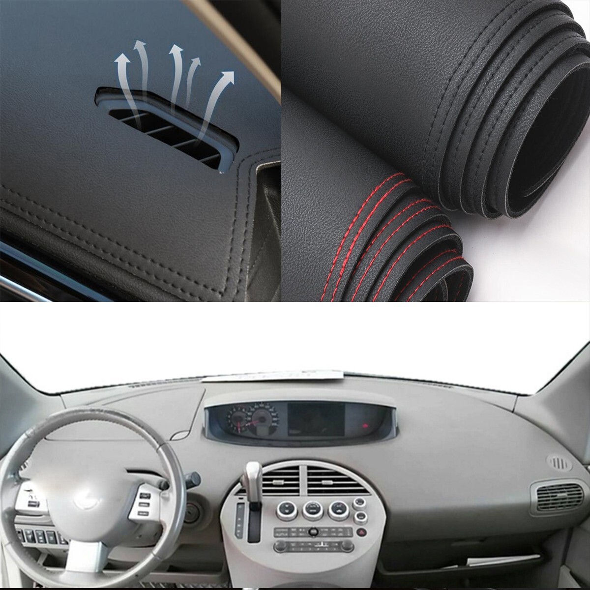 Dash Mat Dashboard Cover Dashmat Pad Compatible for Nissan Quest 2000-2006
