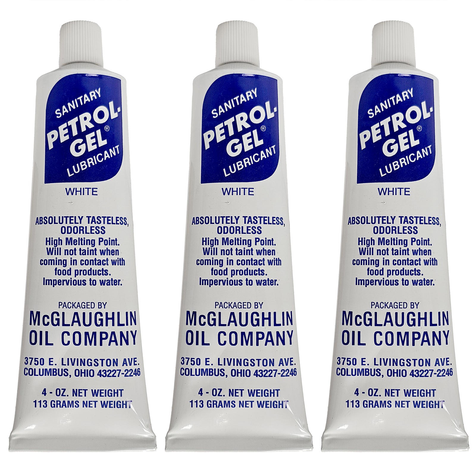 Home Brew Ohio Bundle of 3-4oz Tubes Of Petro-Gel Food Grade Equipment