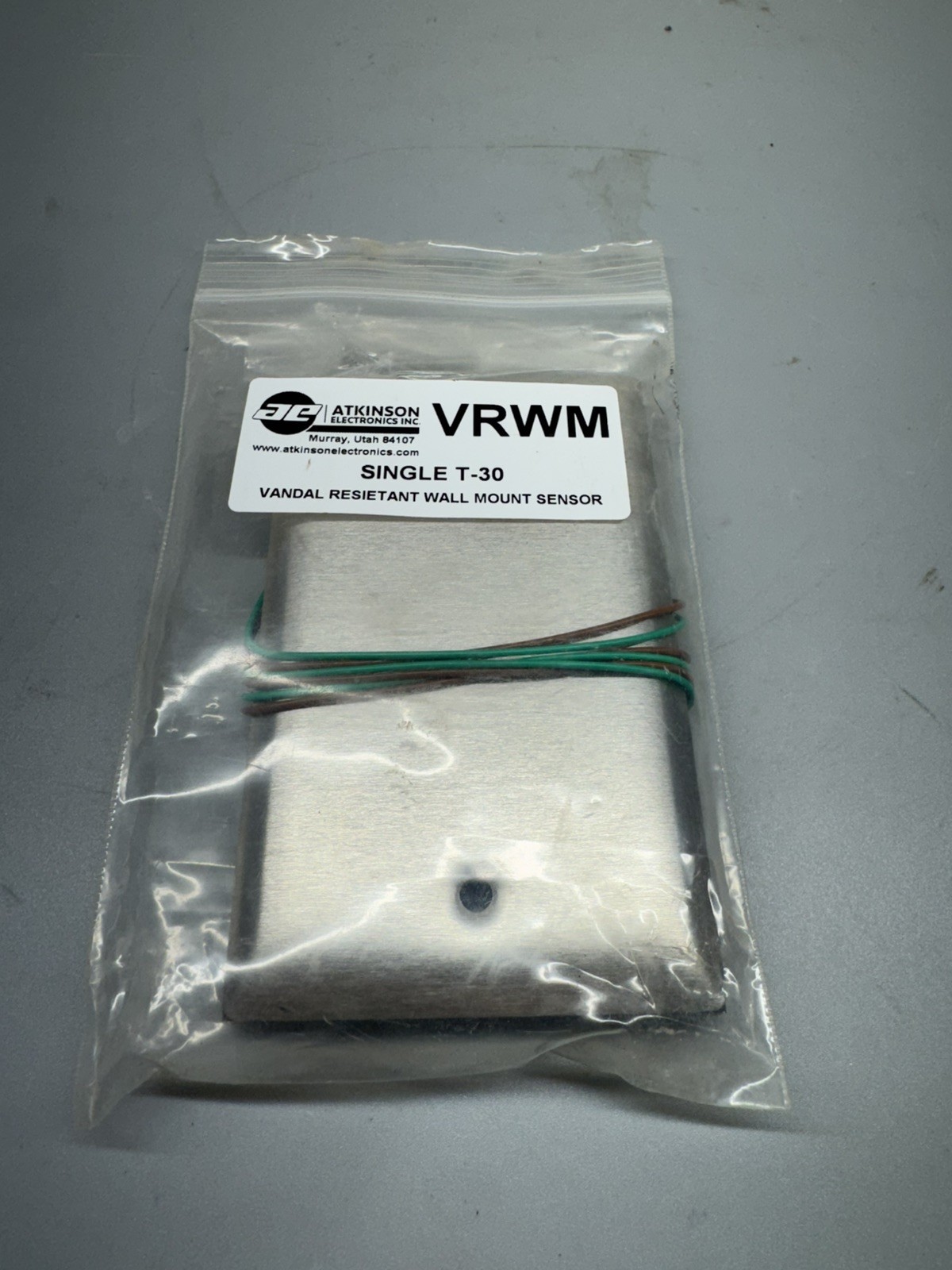 Atkinson Electronics Inc. VRWM/T-30: Vandal Resistant Wall Mount Sensor T-30 NEW
