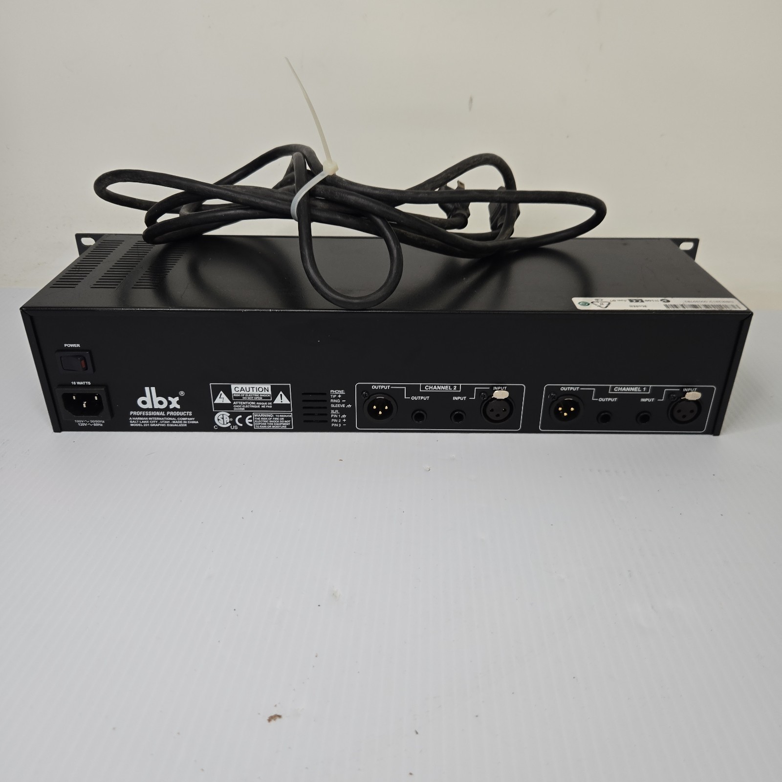 DBX 231 Graphic Equalizer