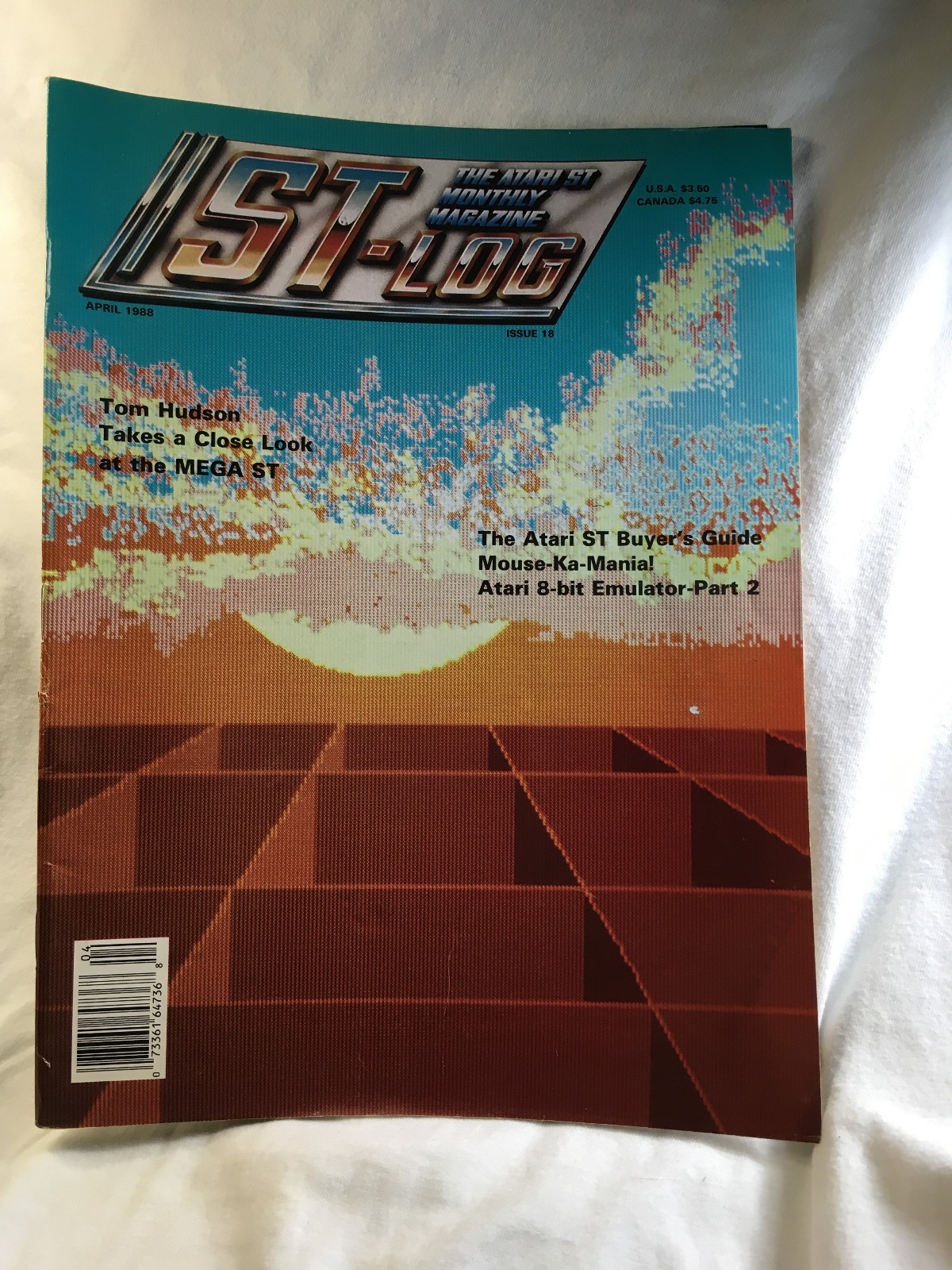 Atari "ST Log" Magazine, April 1988