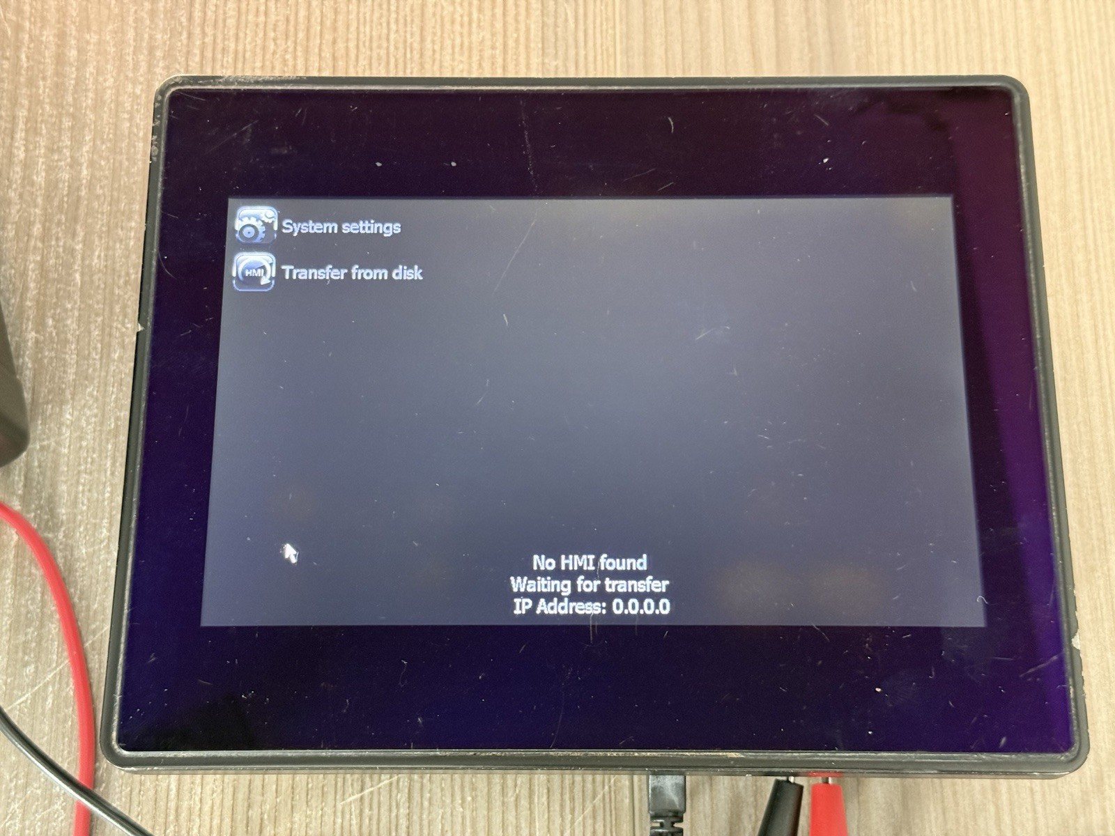 DEFECTIVE Exor eTOP507G Touch Panel G3D