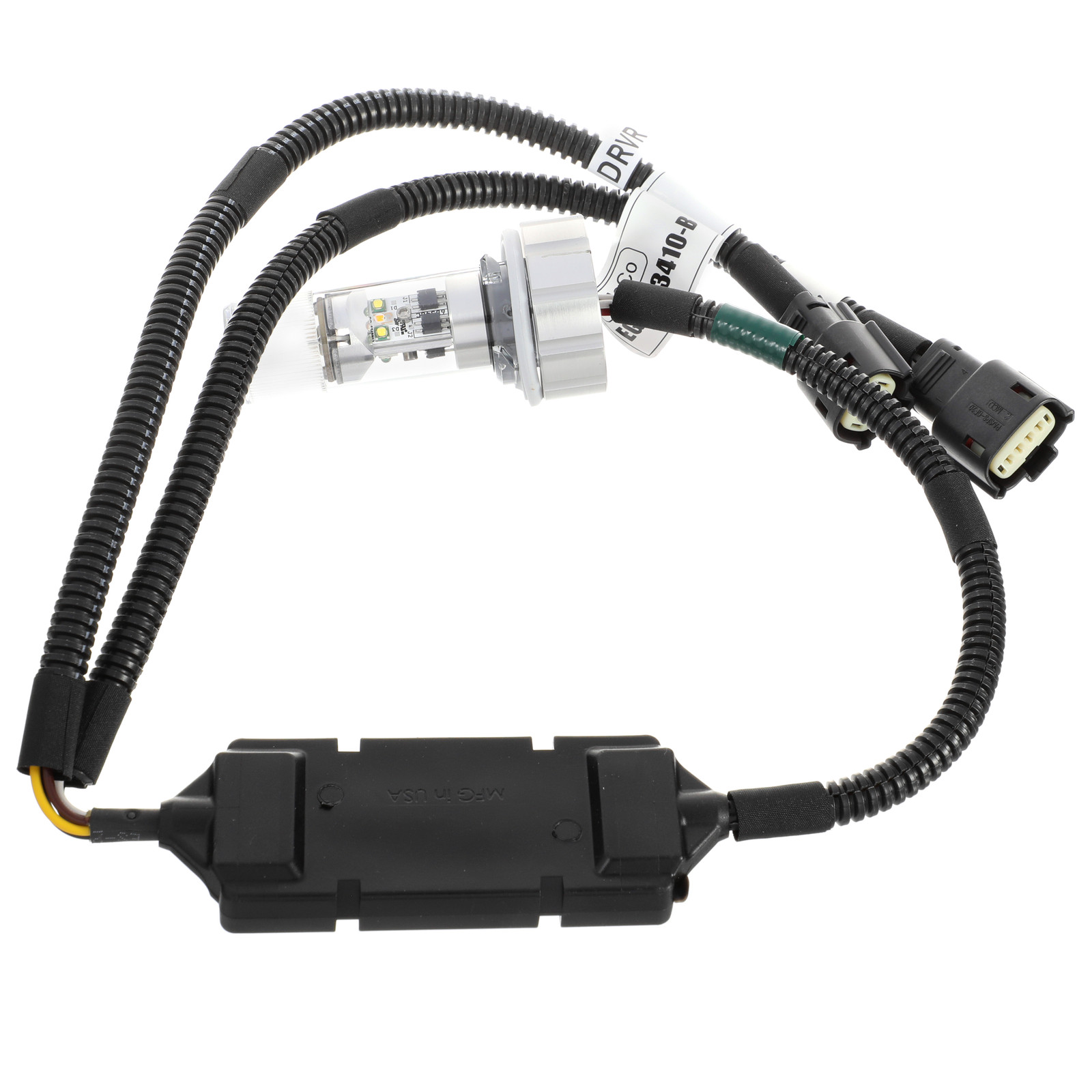 OEM NEW Ford Police 2013-2019 Strobe Light Lamp Socket & Wiring EG1Z-13410-B