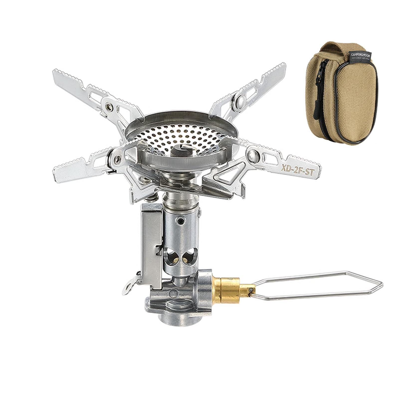 CAMPINGMOON Stove Compact Foldable XD-2F(With Igniter)