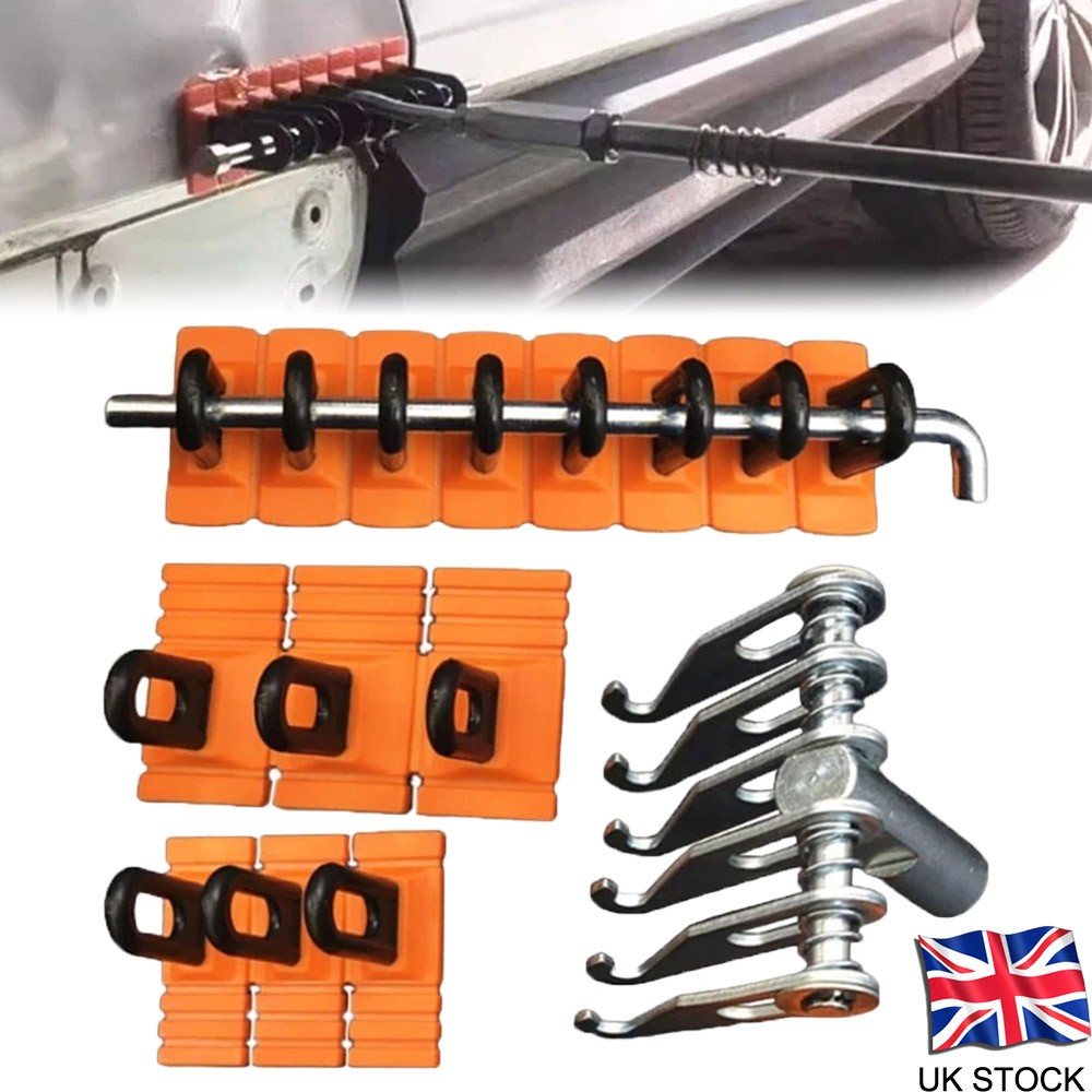 Paintless Glue Puller Tab Car Dent Removal Repairing Tool Orange Dent Puller Set