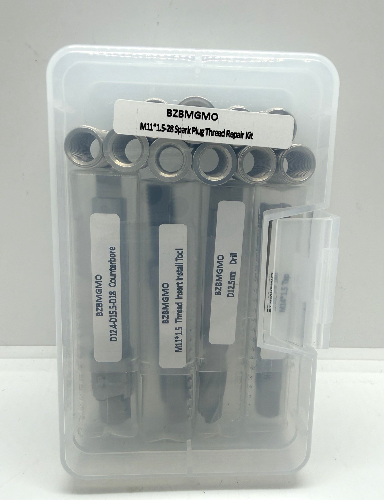 M11X1.5X28.2 Metric Thread Repair kit,10 Stainless Steel Inserts