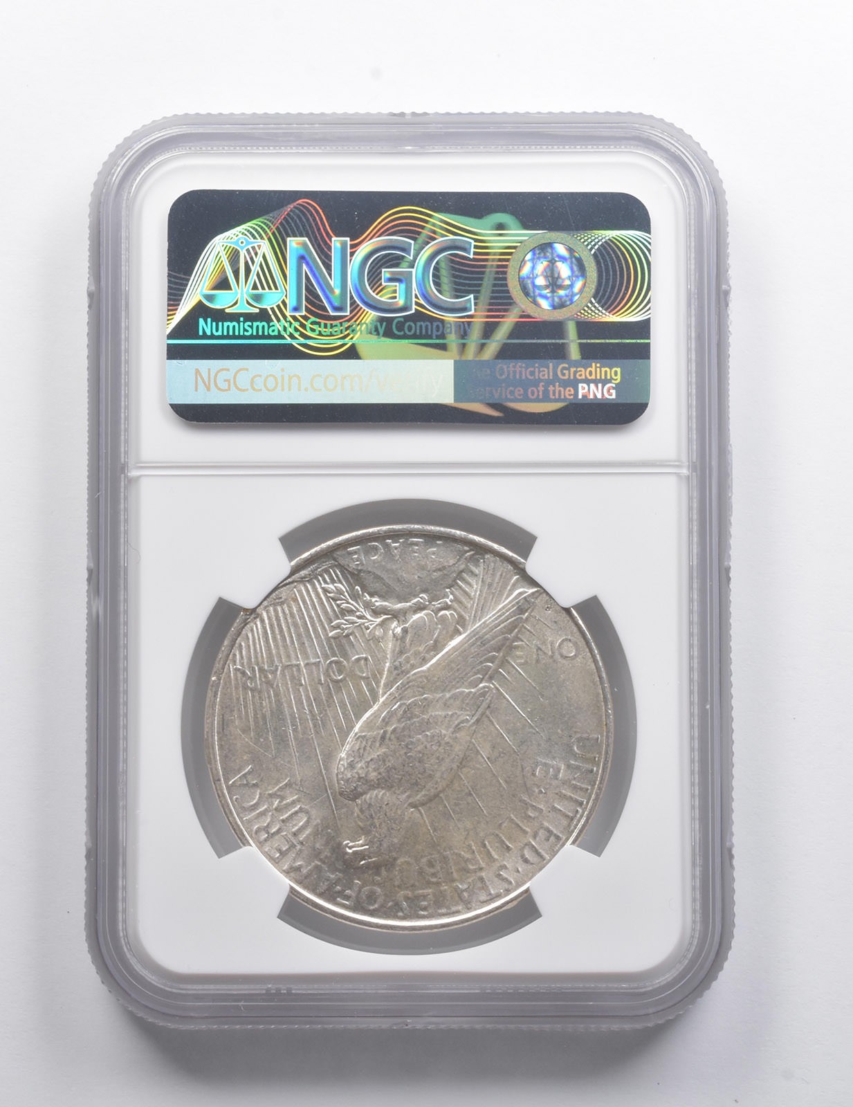 BU 1923-D Peace Silver Dollar 100th Anniversary NGC *7412
