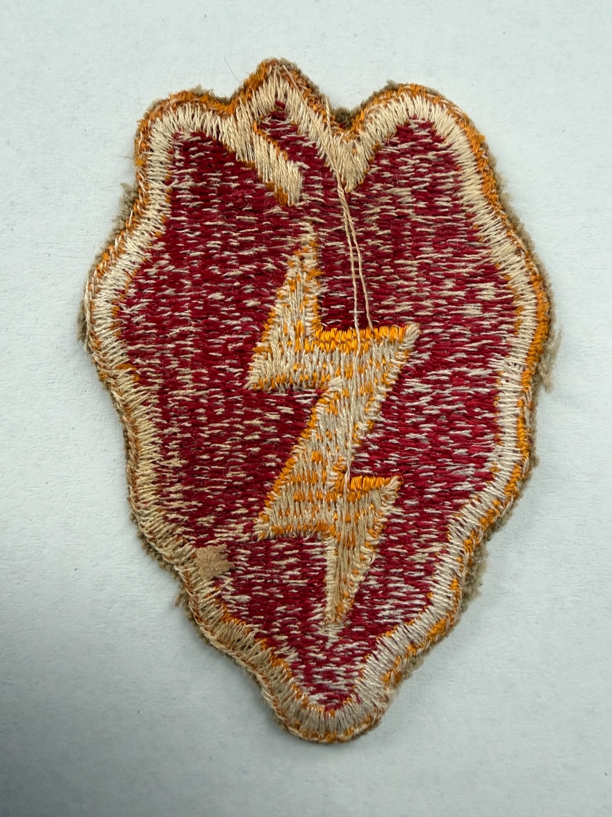 25th Divison US Army Patch, WWII "Snowback"