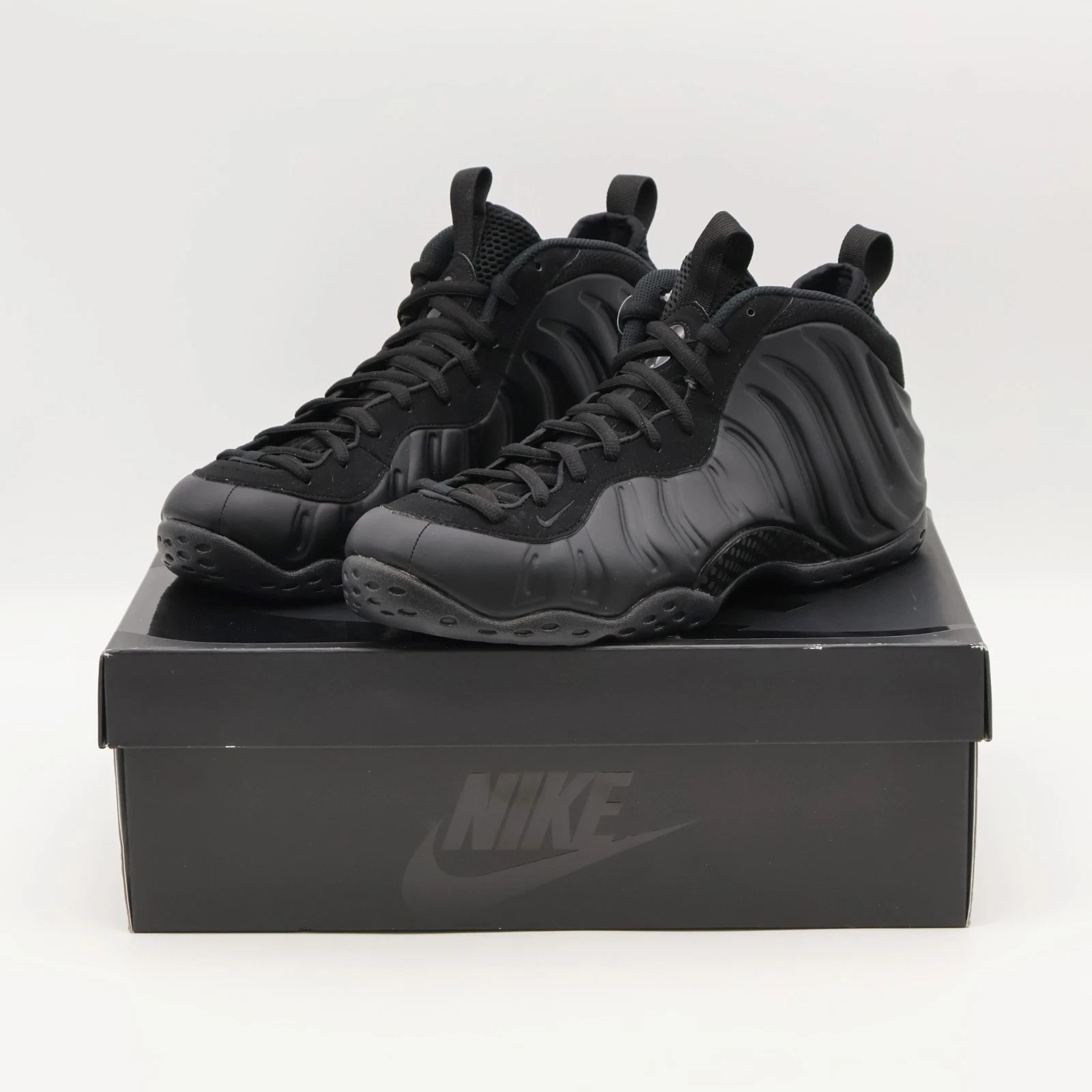 FD5855-001 Foamposite One Black Anthracite Black Size US 7-12 - Men's