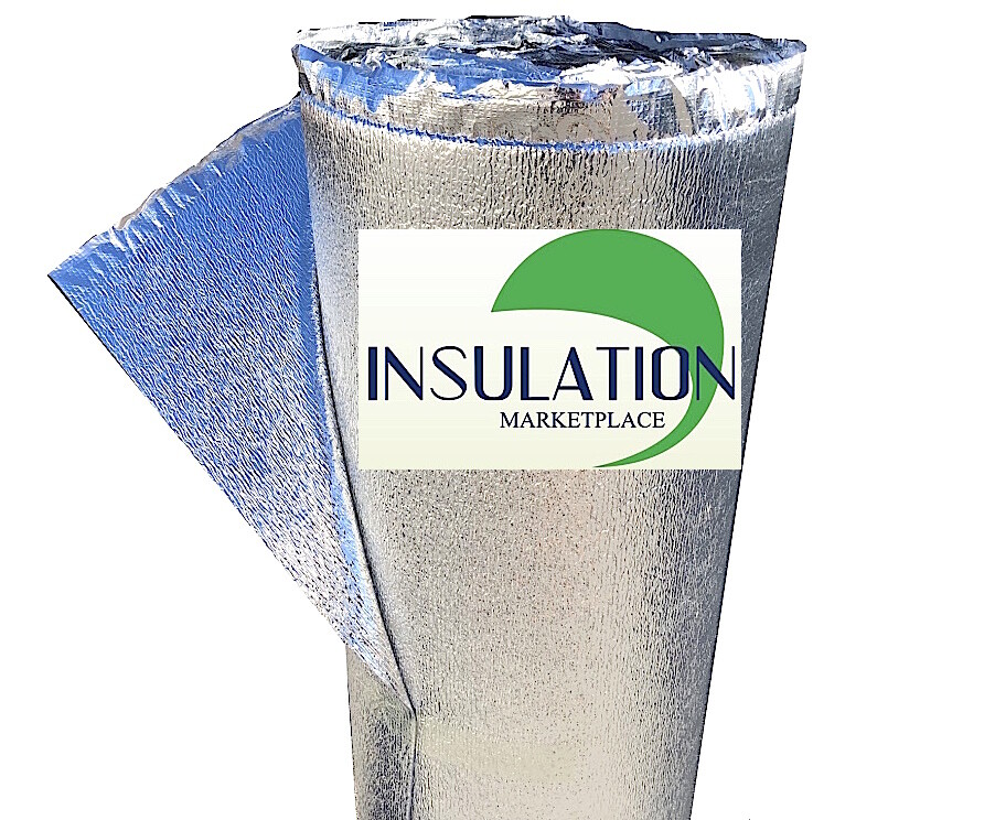 SmartSHIELD -3mm 24"x50Ft Reflective Insulation roll, Foam Core Radiant Barrier.