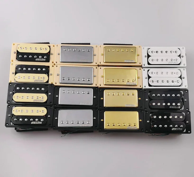 Wilkinson Ainico5 humbucking electric guitar pickup orange 473 200V capacitor