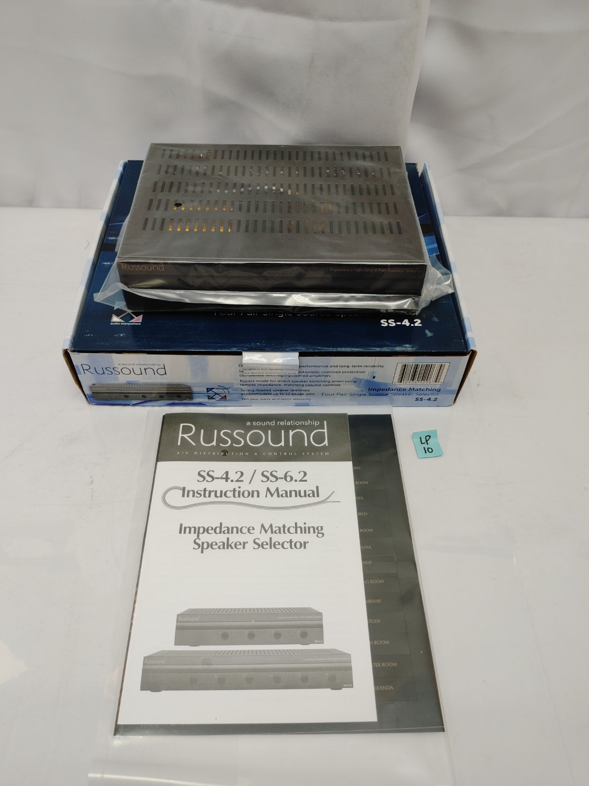 Russound SS-4.2 Four Pair Speaker Selector Single Source - SEALED