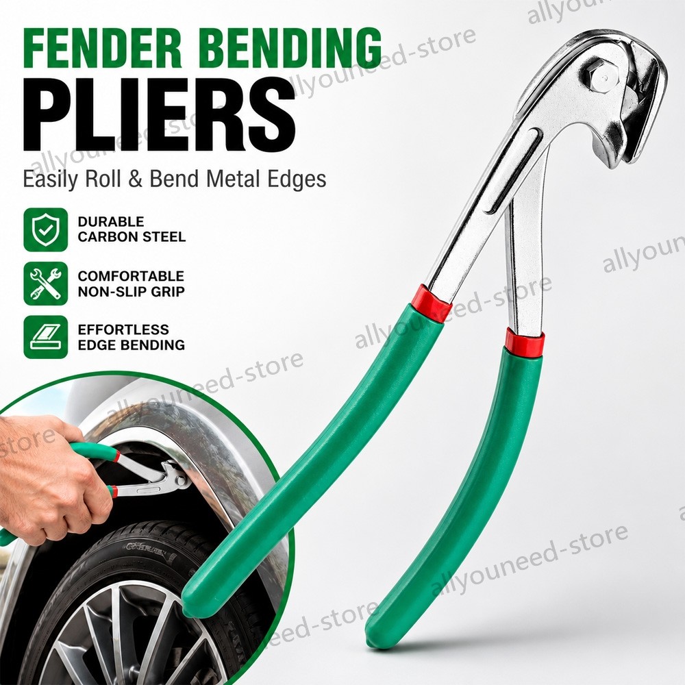 Paintless Dent Repair Kit Car Door Fender Edge Repair Tool Auto Body Pliers Tool