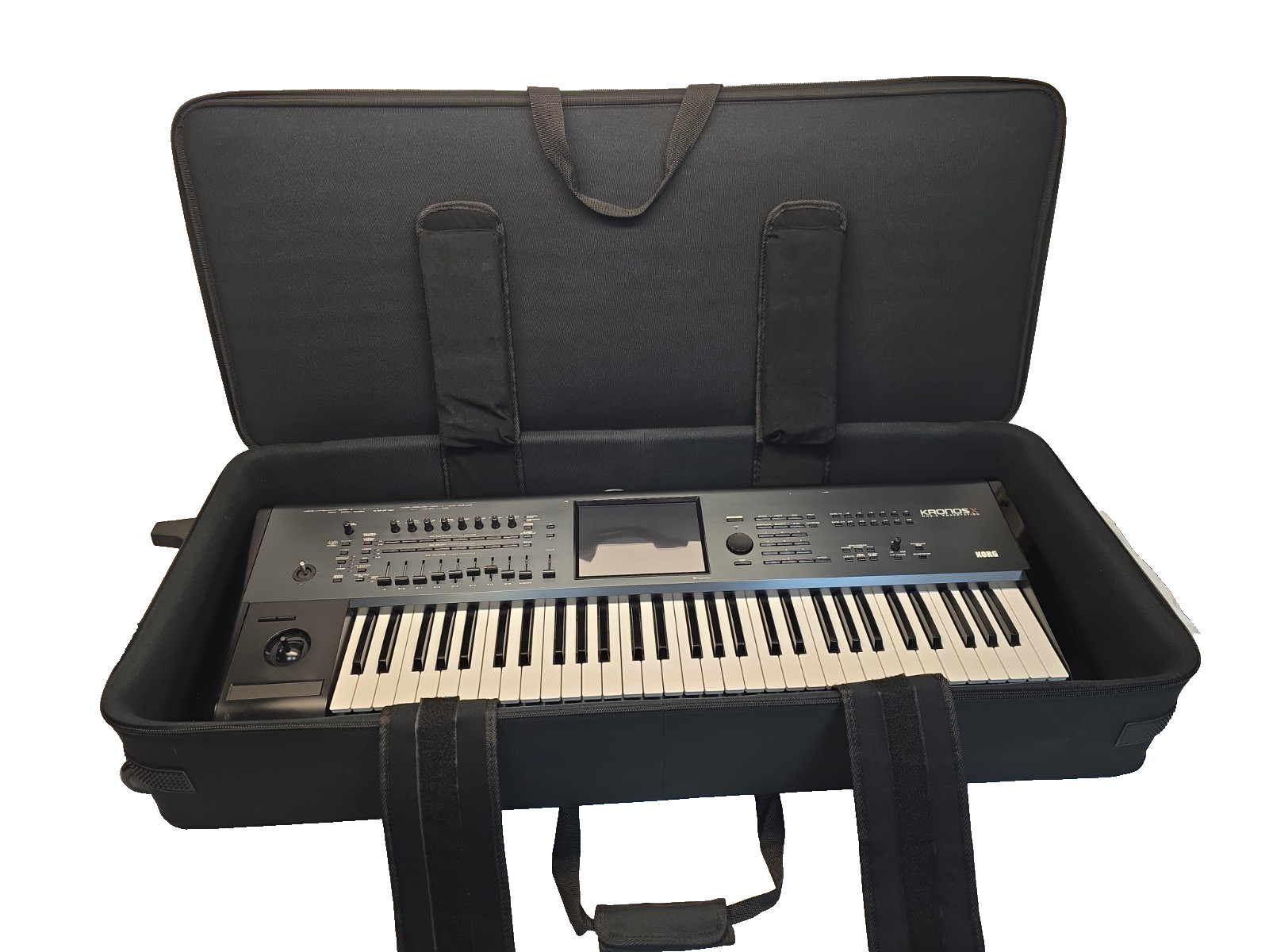 KORG KRONOS  X61 - 61 Key Keyboard Workstation With Gator Case Mint