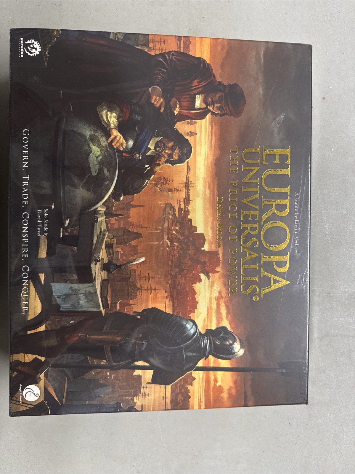 Europa Universalis: The Price of Power Deluxe Edition Board Game Sealed