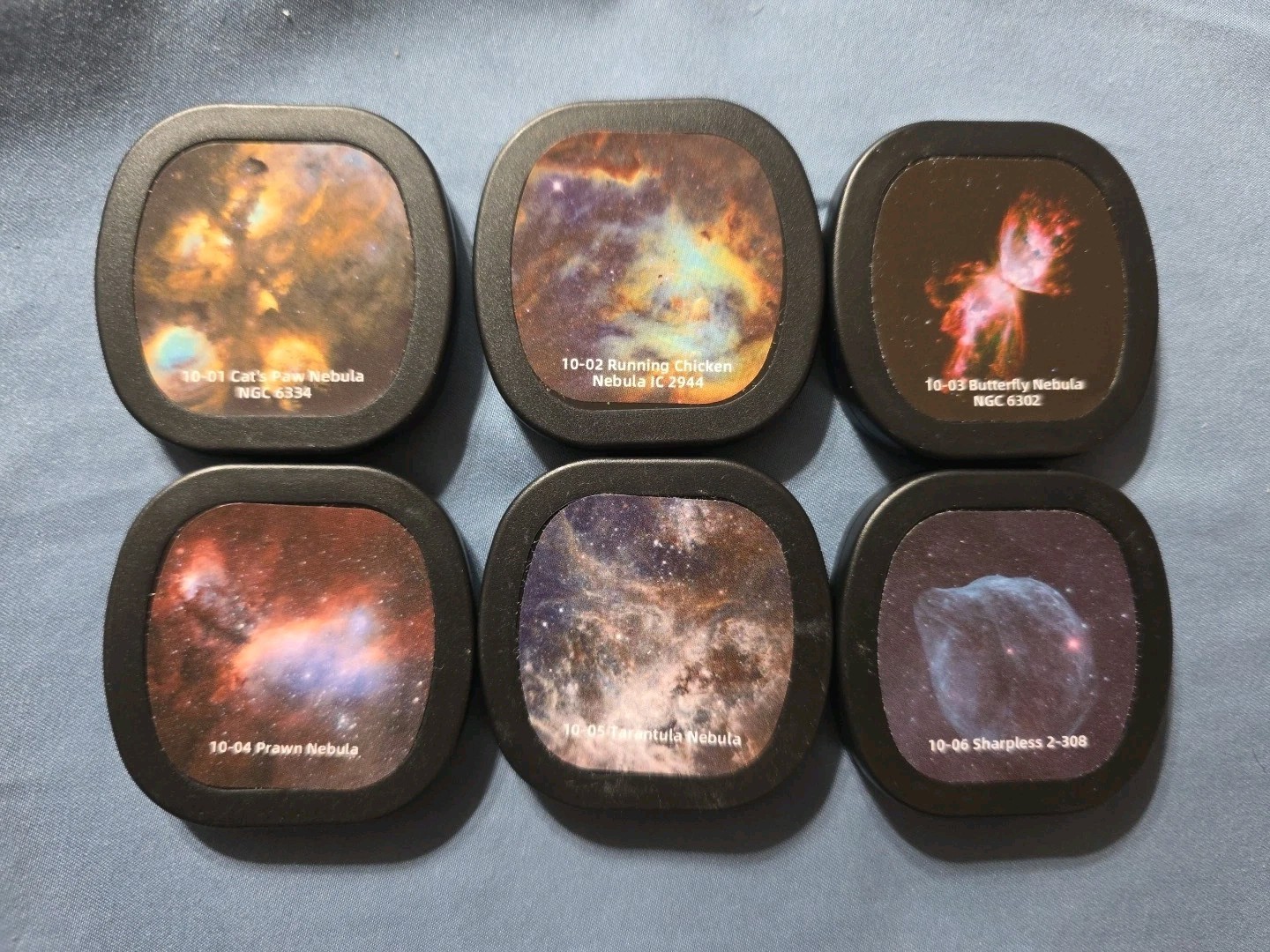6 Realistic Discs for Ainael Meteor and Galaxy Projector Moon
