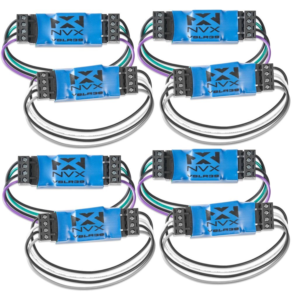 NVX VSLR39 Anti Distortion 39 Ohm Load Resistor 2 Pairs Bundle