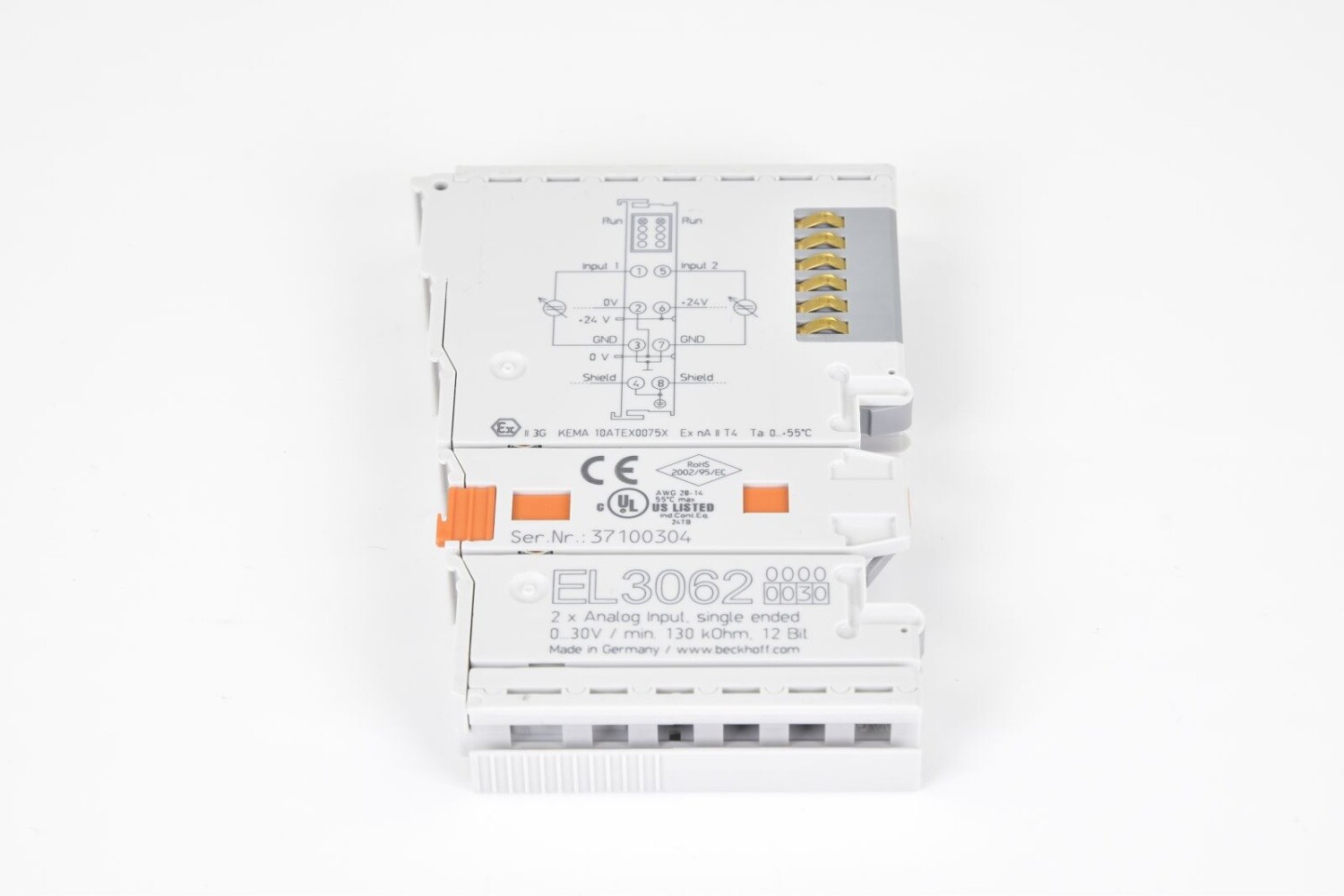 BECKHOFF EL3062-0030, EtherCAT Terminal