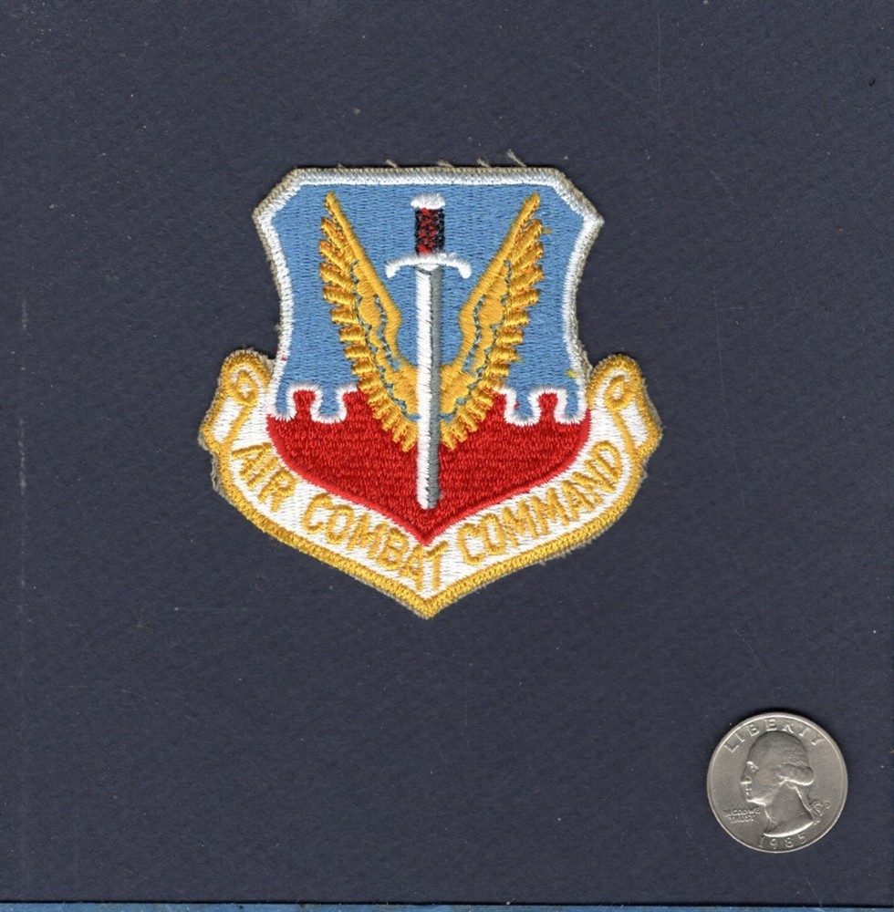 Original ACC AIR COMBAT COMMAND USAF Squadron Patch