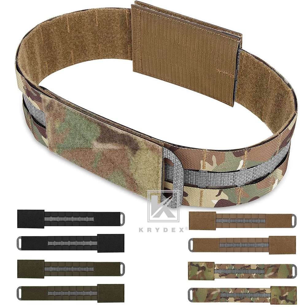 KRYDEX Tactical 3" Assault Cummerbund Tegris Rigid MOLLE for Slickster FCPC LBT
