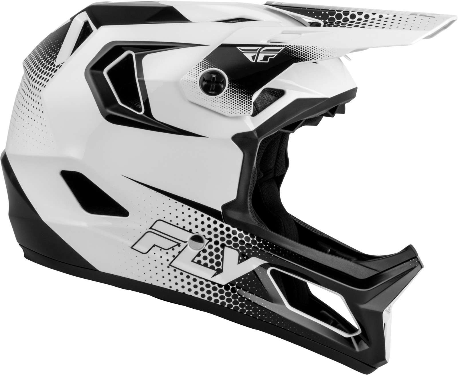 Yth Rayce Sonar Bicycle Hlmt White/Black Ym