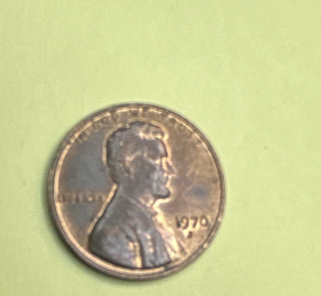 1970  S Lincoln Memorial Small Cent San Francisco Bronze Business Strike Coin