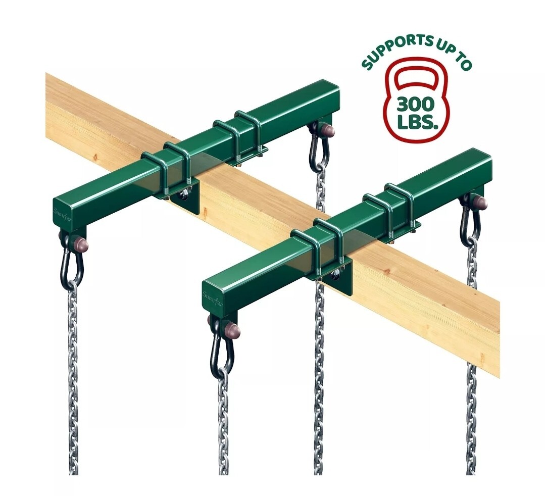 Swurfer Swing Set Conversion Bracket - No Tree, No Problem, Convert Your Swin...