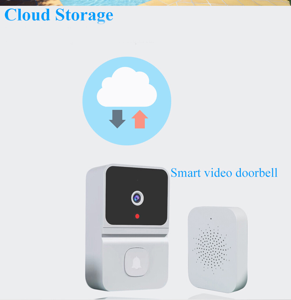 Smart Wireless WiFi Doorbell Camera Chime Phone Door Ring Intercom Security Bell