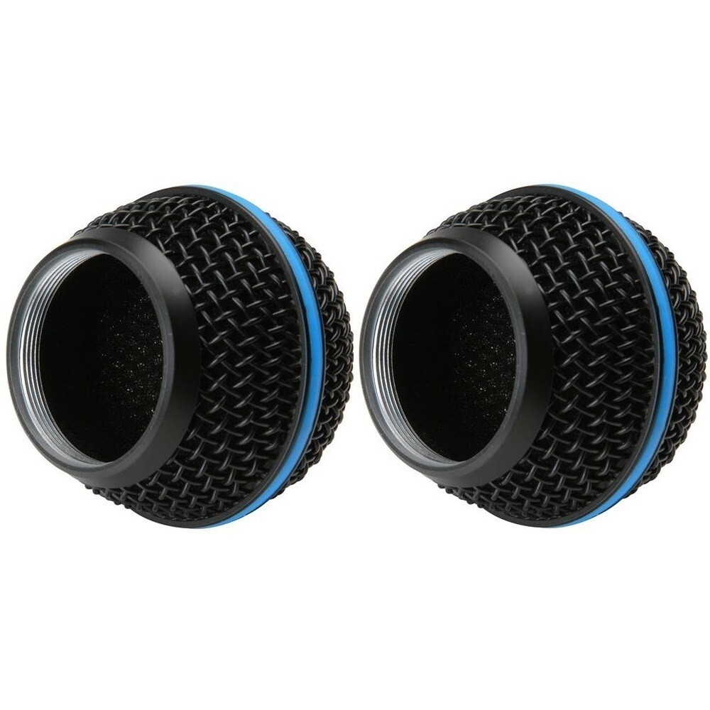 RK265G Replacement Grille for Shure GLXD Beta 58 Wireless Microphone Black 2 PCS