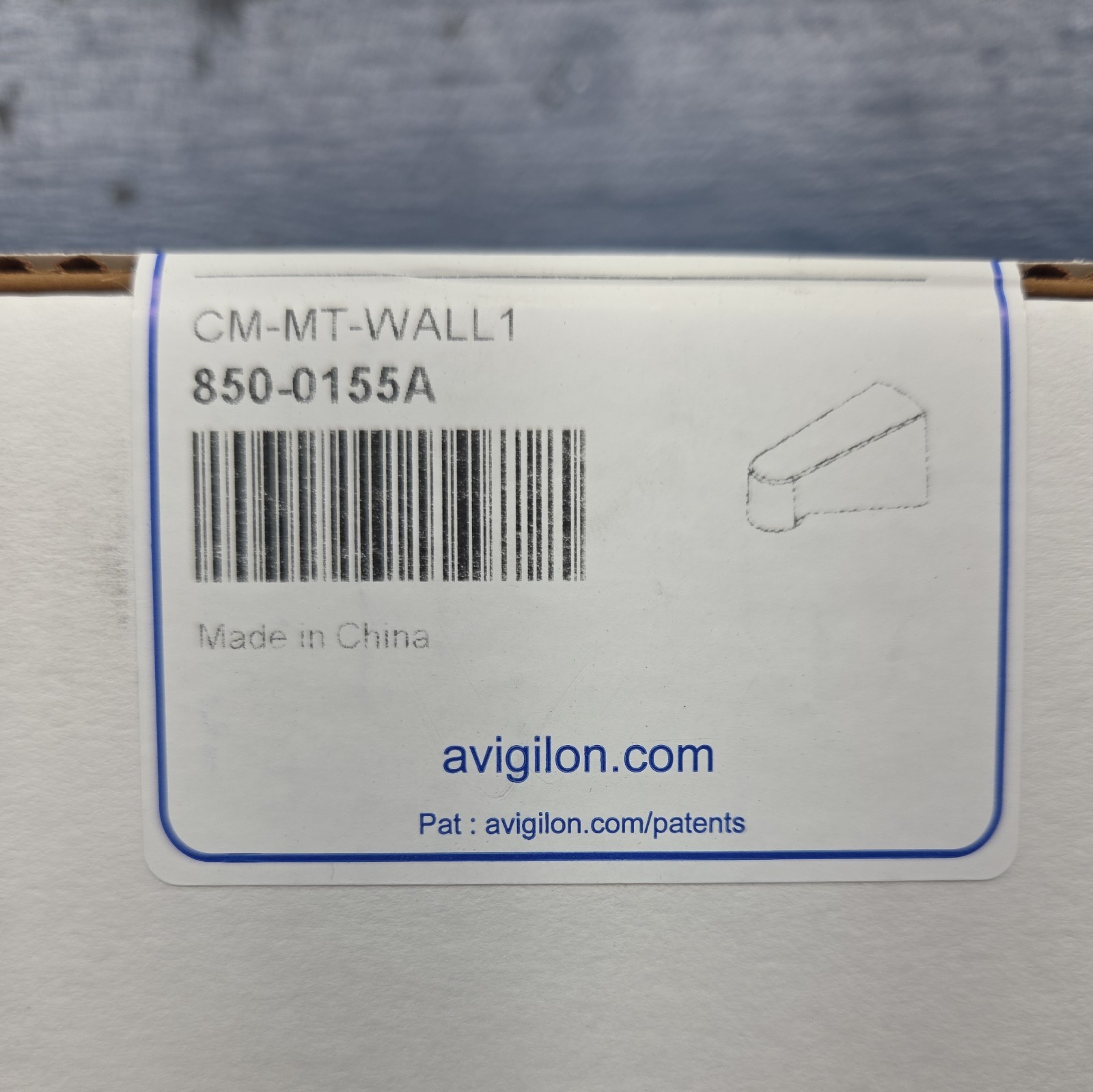 Avigilon CM-MT-WALL1 Surveillance Camera Bracket 850-0155A Model CM-MT-WALL1