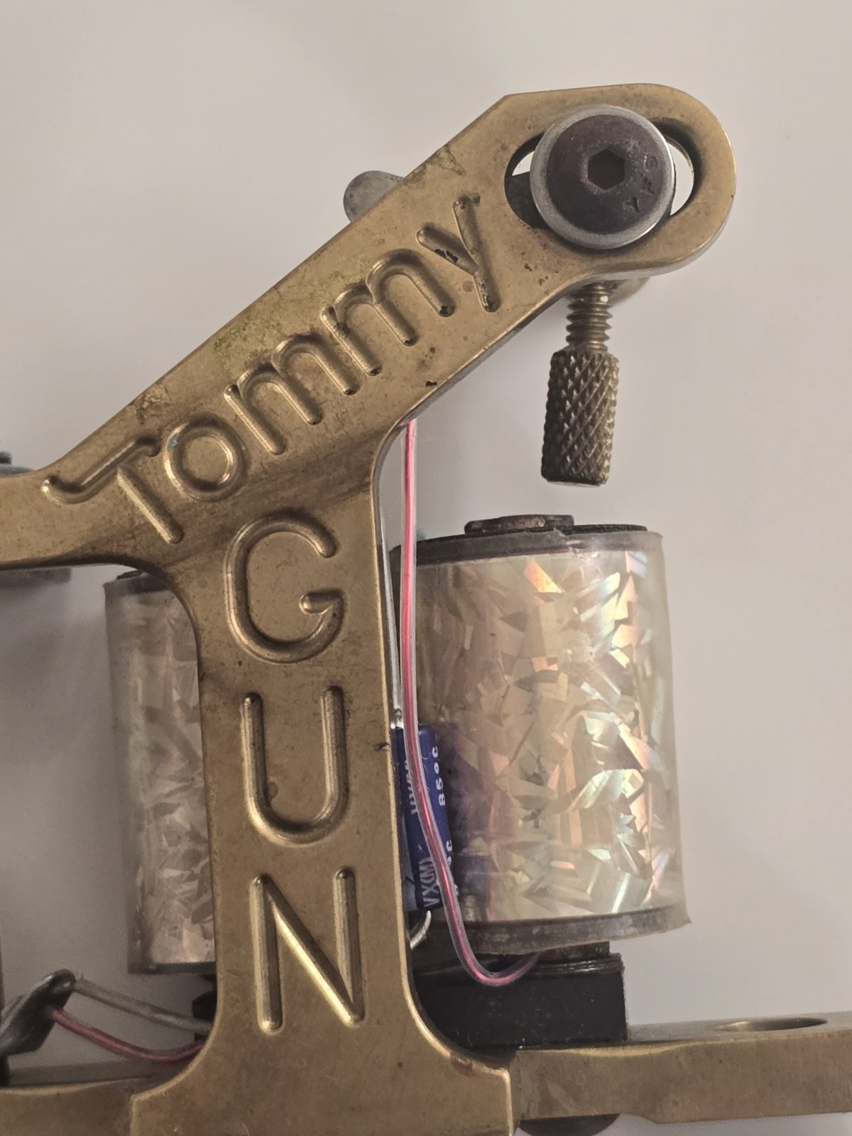 Tommy Gun Tattoo Professional Machine Brass