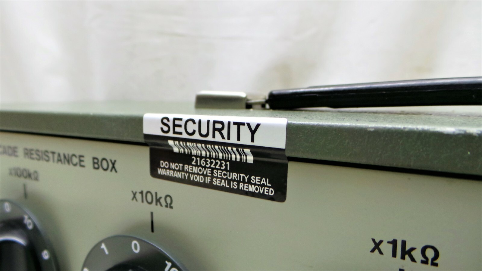 YOKOGAWA 2793 DECADE RESISTANCE BOX.