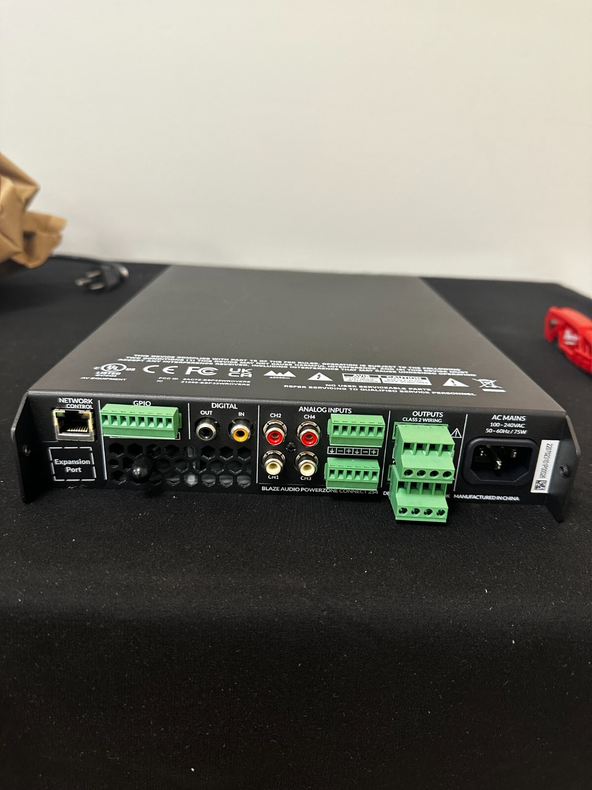Blaze PowerZone Connect 254 amplifier
