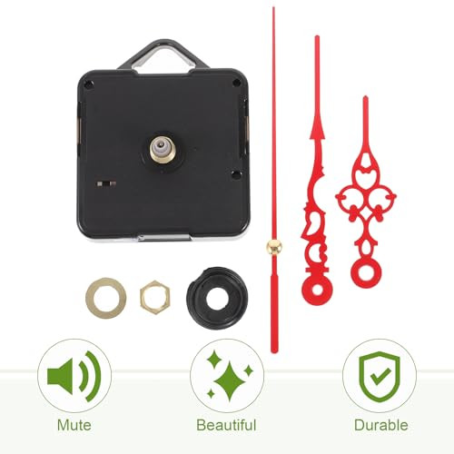 Silent Quartz Clock Movement Kit Simple Wall Clock Mechanism Replacement Hands