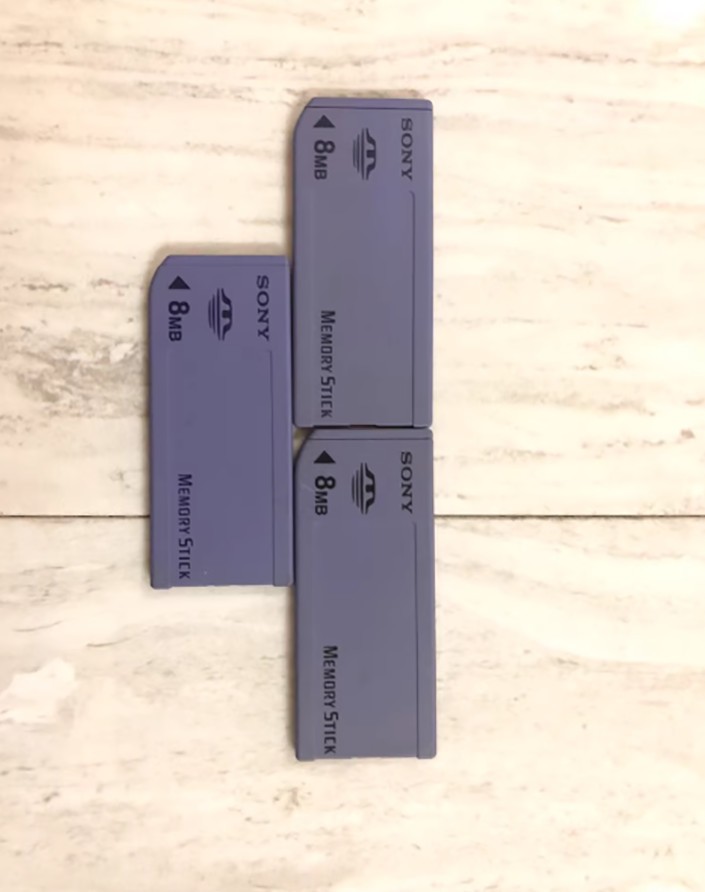Sony Memory Stick Long Original Memory Card OEM Official For Camera - Pick Size