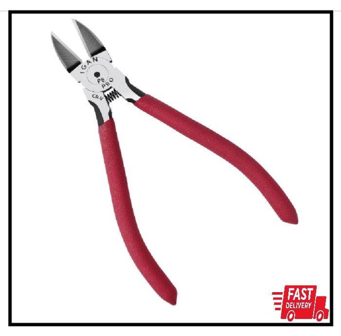 IGAN-P6 6-inch Ultra Sharp & Powerful Side Cutter Clippers with Longer Flush Cut