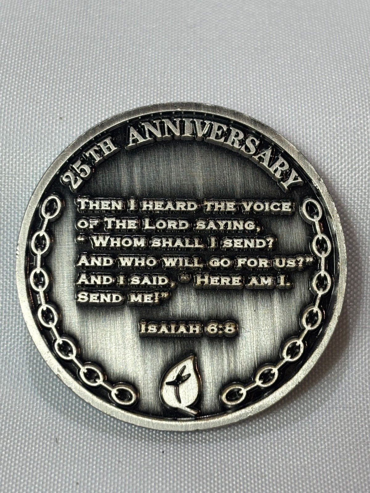 2019 Mercy Mecial Center K-9 Unit Challenge Coin 25th Anniversary