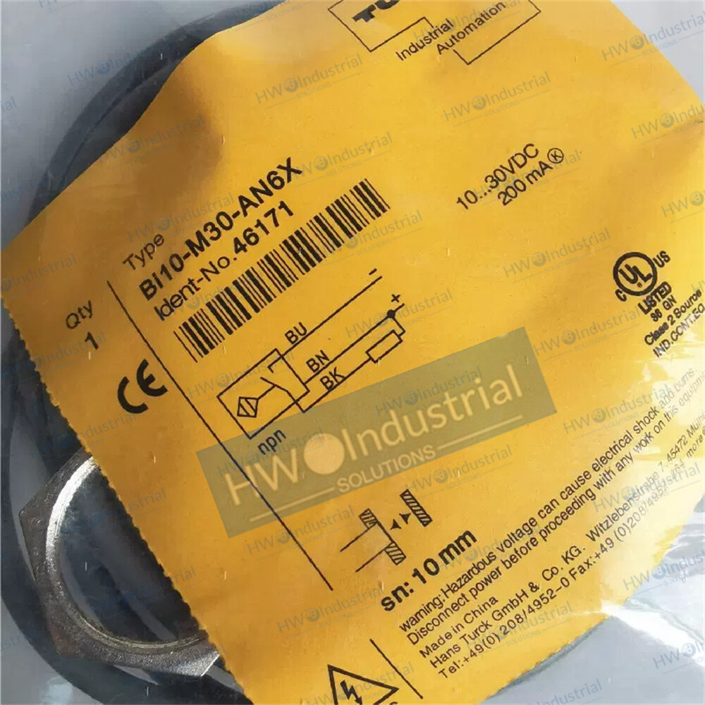 1/piece Bi10-M30-AN6X Capacitive Sensor TURCK Proximity Switch New