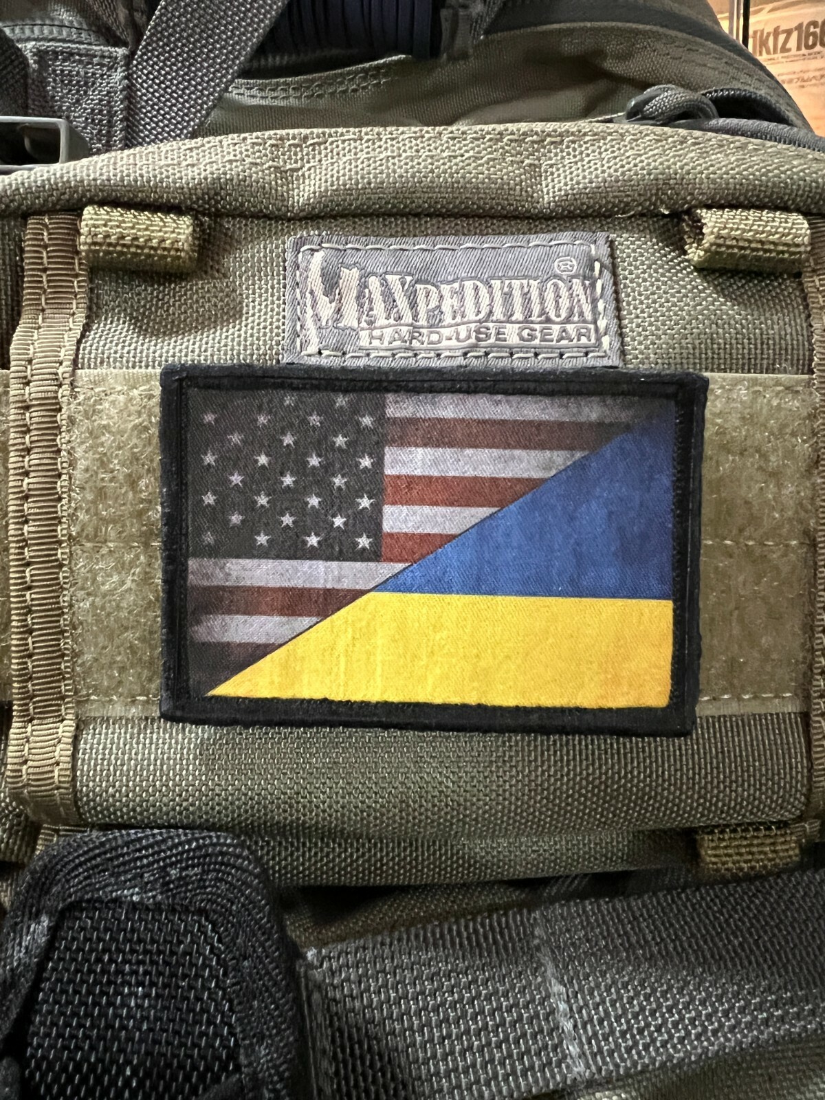 Ukrainian Ground Forces 72 Mechanized Brigade / Ukraine Flag Morale Patch