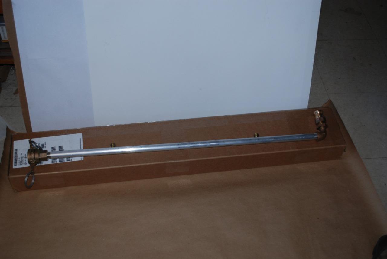 ALUMINUM SPRAY TUBE W/ BRASS CAM & GROOVE FITTINGS FULLJET NOZZLES 1/4HHX