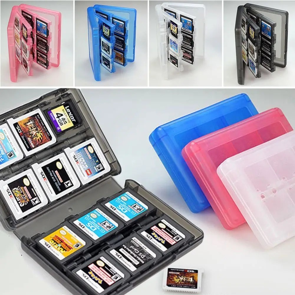 New 28 in 1 Game Card Case Holder Cartridge Box For Nintendo DS 3DS XL LL DSi MT
