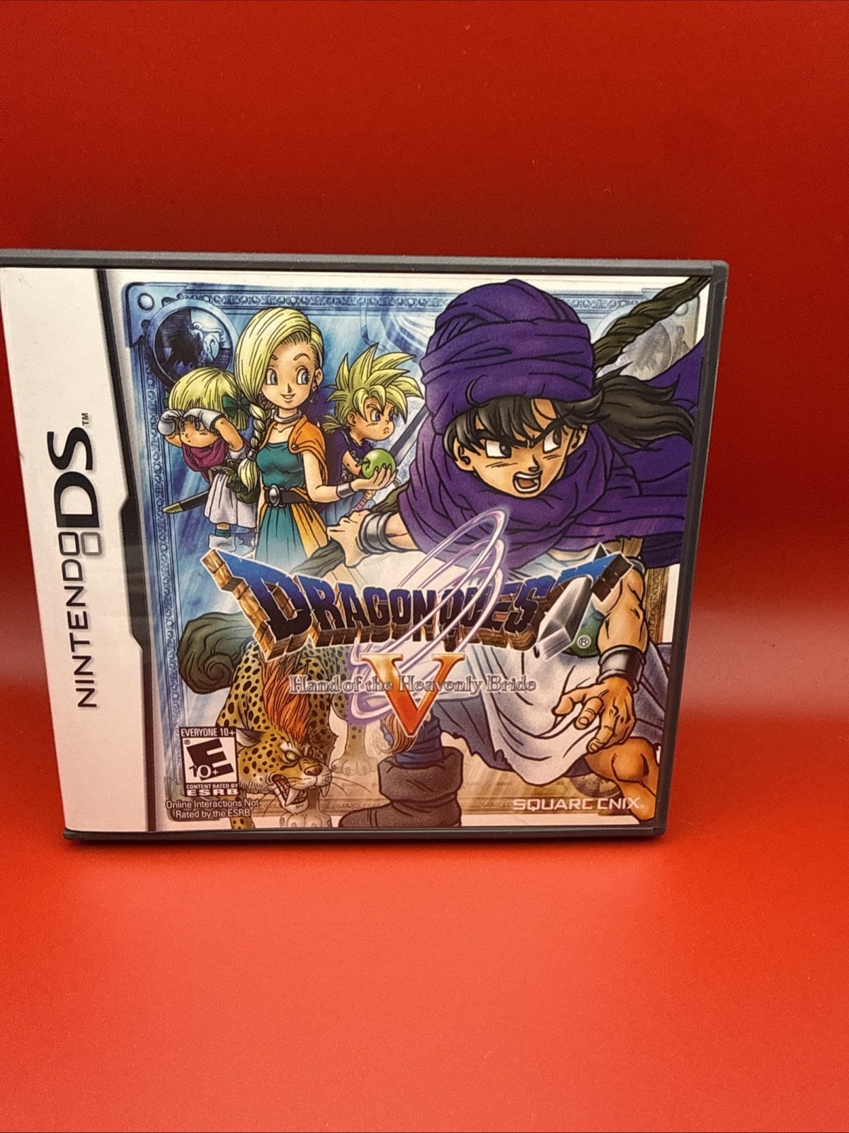 Dragon Quest V: Hand of the Heavenly Bride OEM DS Case + Manual Only NO GAME