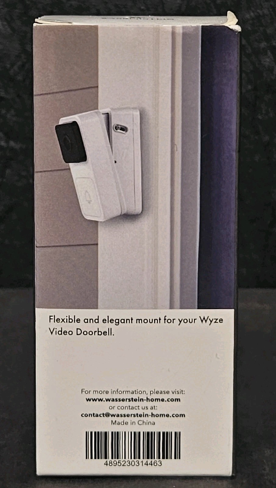 Wyze Video Doorbell Vertical Adjustable Angle Mount - Wasserstein
