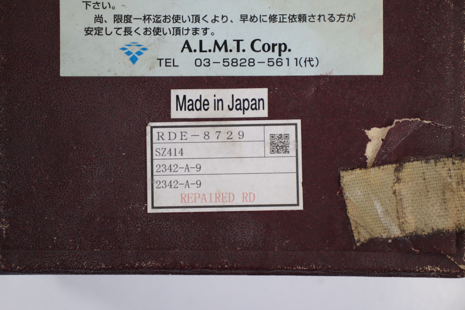 Diamond Rotary Dresser A.L.M.T. Corp. model SZ414